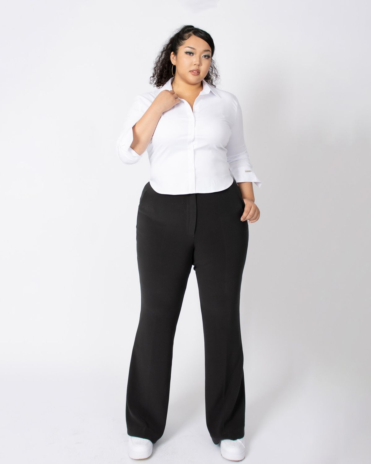 쿨시스(COOLSIS) CSS BOOTCUT SLACKS-027 (GREY)