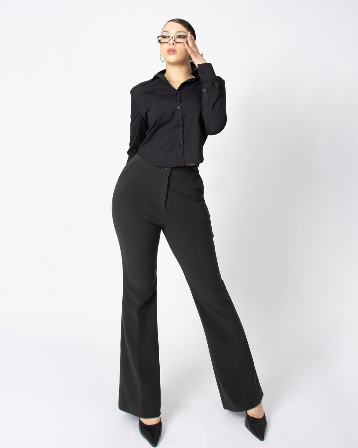 쿨시스(COOLSIS) CSS BOOTCUT SLACKS-027 (GREY)