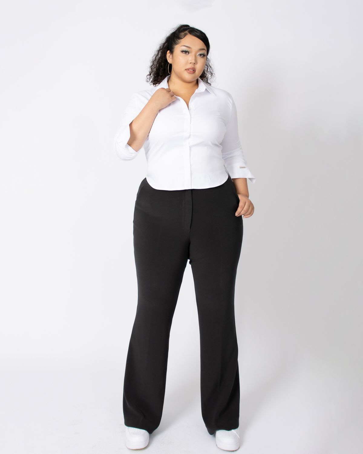 쿨시스(COOLSIS) CSS BOOTCUT SLACKS-027 (GREY)