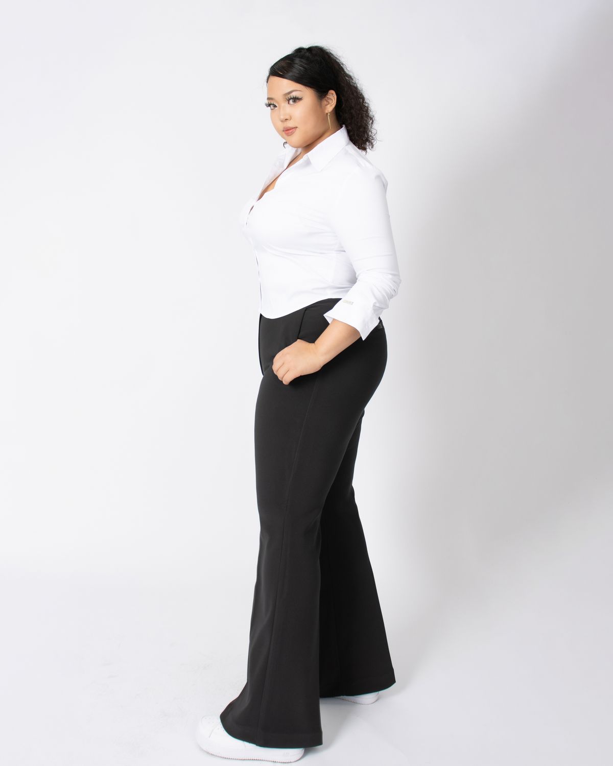 쿨시스(COOLSIS) CSS BOOTCUT SLACKS-027 (GREY)
