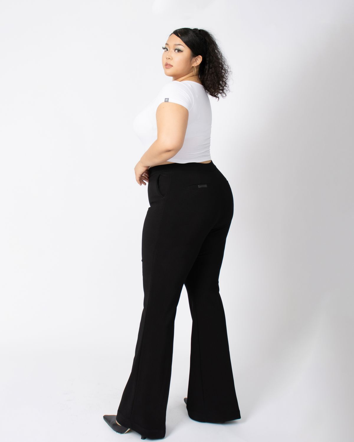 쿨시스(COOLSIS) CSS BOOTCUT SLACKS-027 (BLACK)