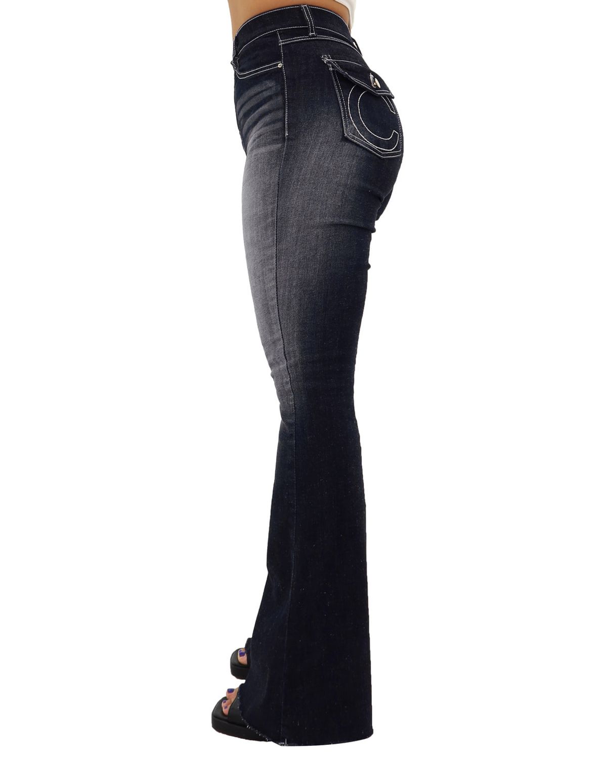 쿨시스(COOLSIS) POCKET BOOTCUT JEANS-02