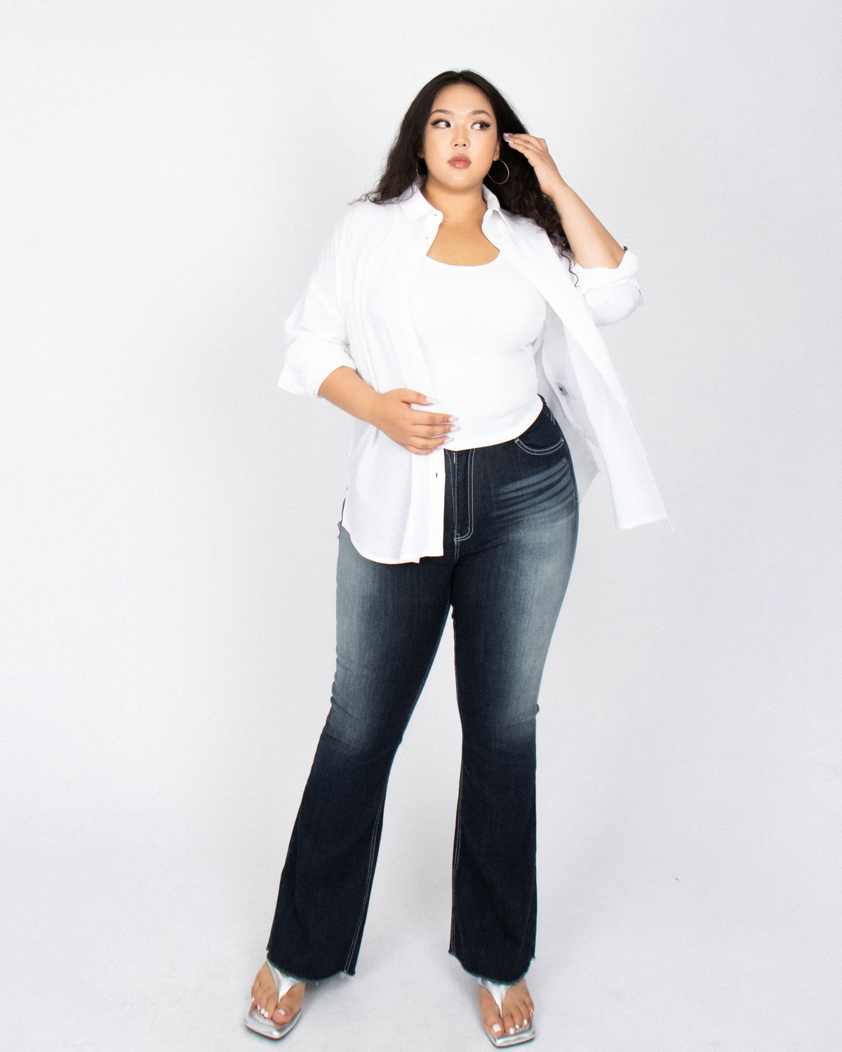 쿨시스(COOLSIS) POCKET BOOTCUT JEANS-02