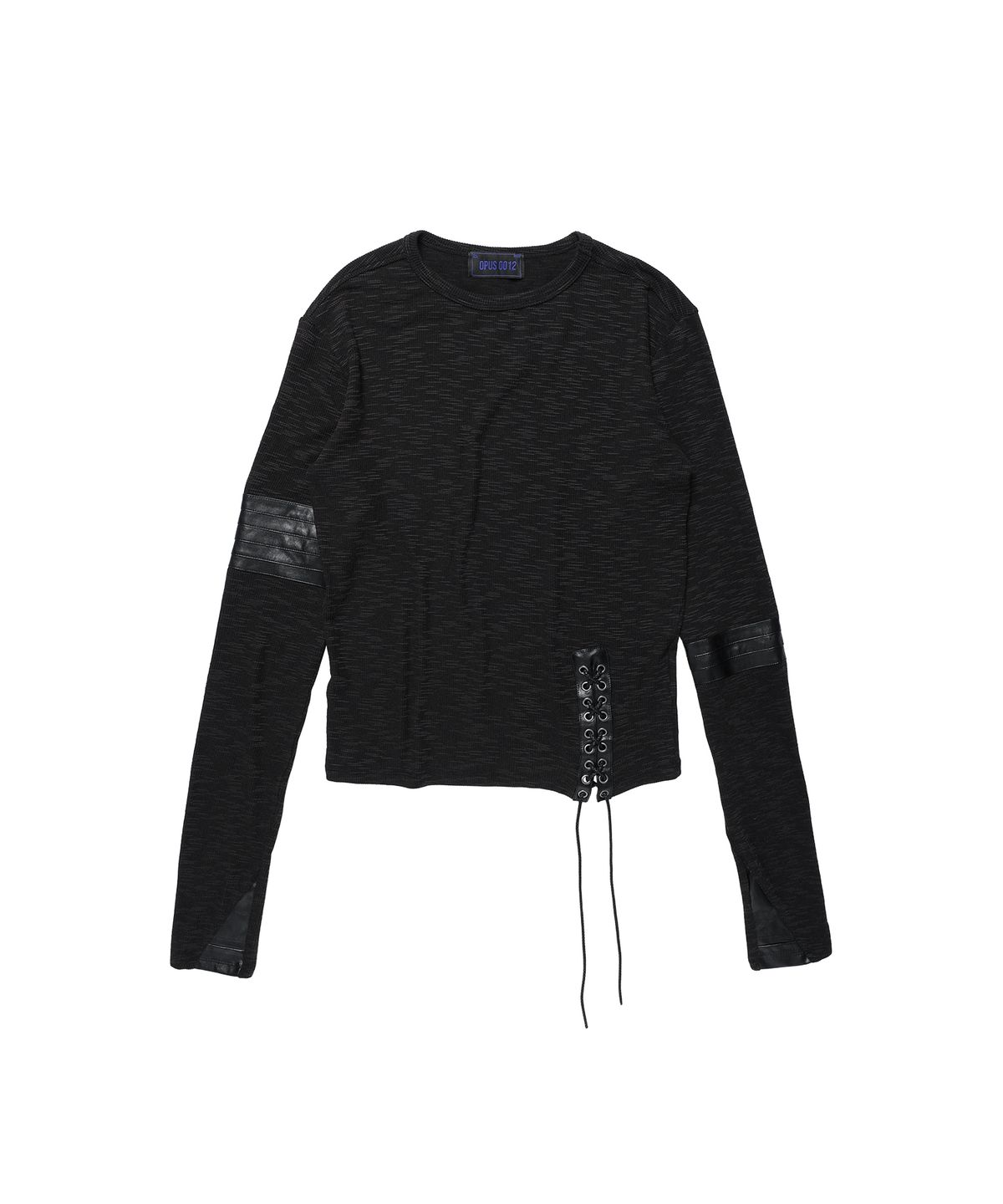 오퍼스 0012(OPUS 0012) Op. 07 REIN PATCH LONG SLEEVE BLACK