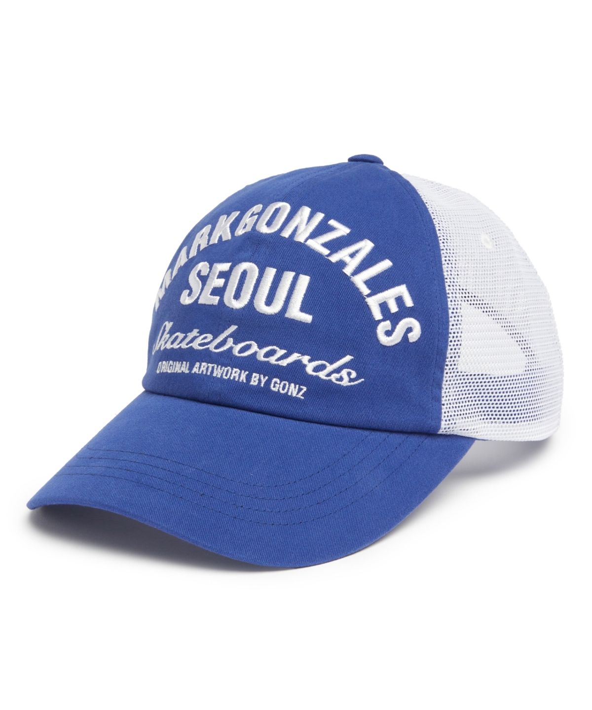 마크곤잘레스(MARK GONZALES) 서울 어드레스 메쉬 캡 - BLUE