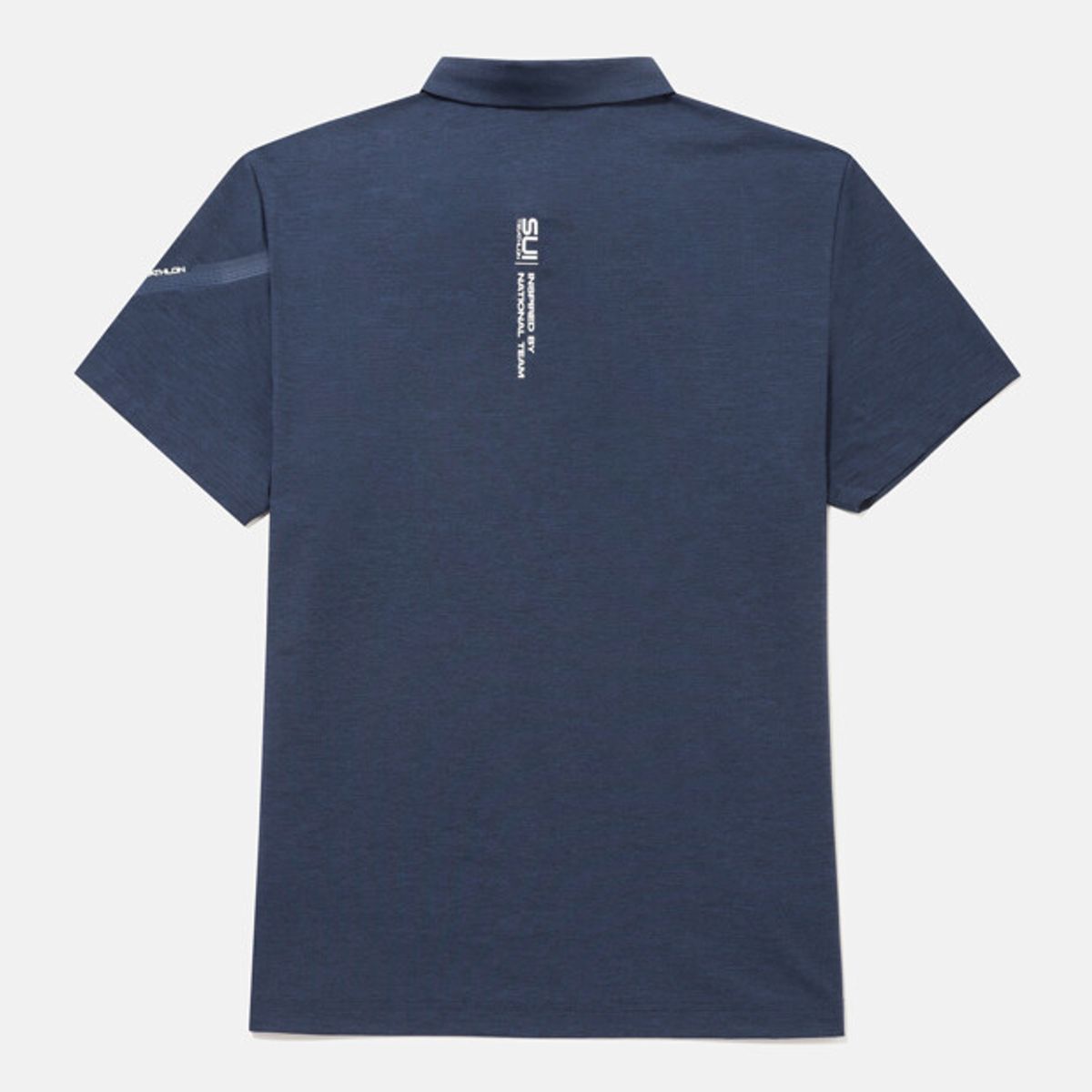 데상트(DESCENTE) 스위스 트라이애슬론 폴로 반팔 티셔츠 네이비 SR221IPS53