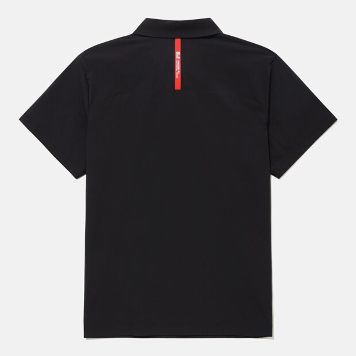데상트(DESCENTE) 스위스 트라이애슬론 쿨링 폴로 반팔 티셔츠 블랙 SR221IPS56