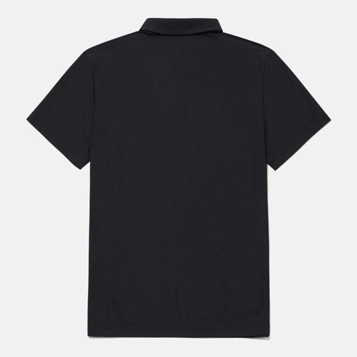 데상트(DESCENTE) 레이블록 폴로 반팔 티셔츠 블랙 SR221UPS47