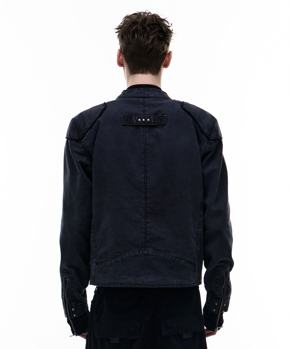 오퍼스 0012(OPUS 0012) Op. 03 EVEL BIKER JACKET CHARCOAL
