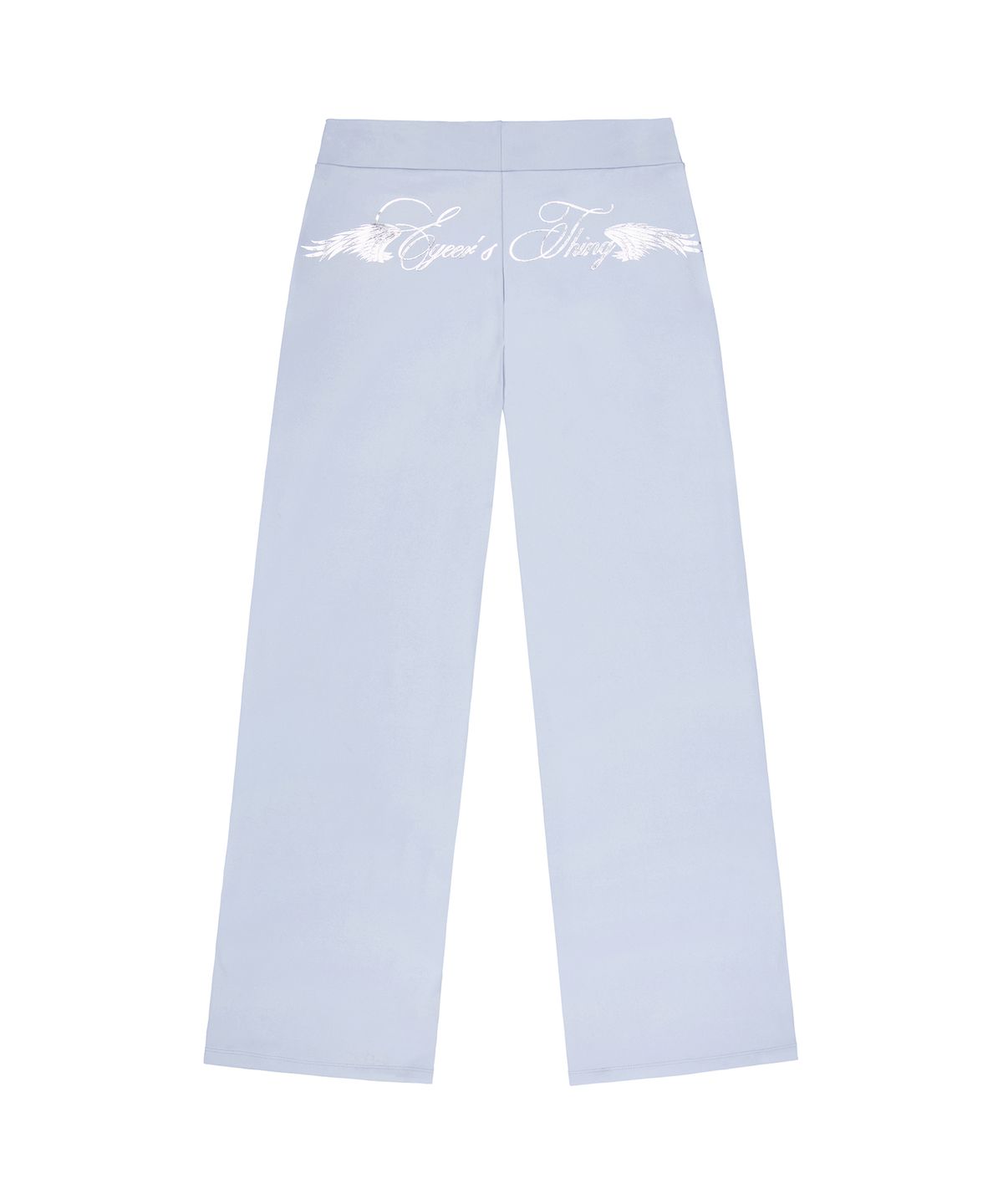 이와이이알(EYEER) Metal Logo Low Rise Training Pants - Sky Blue