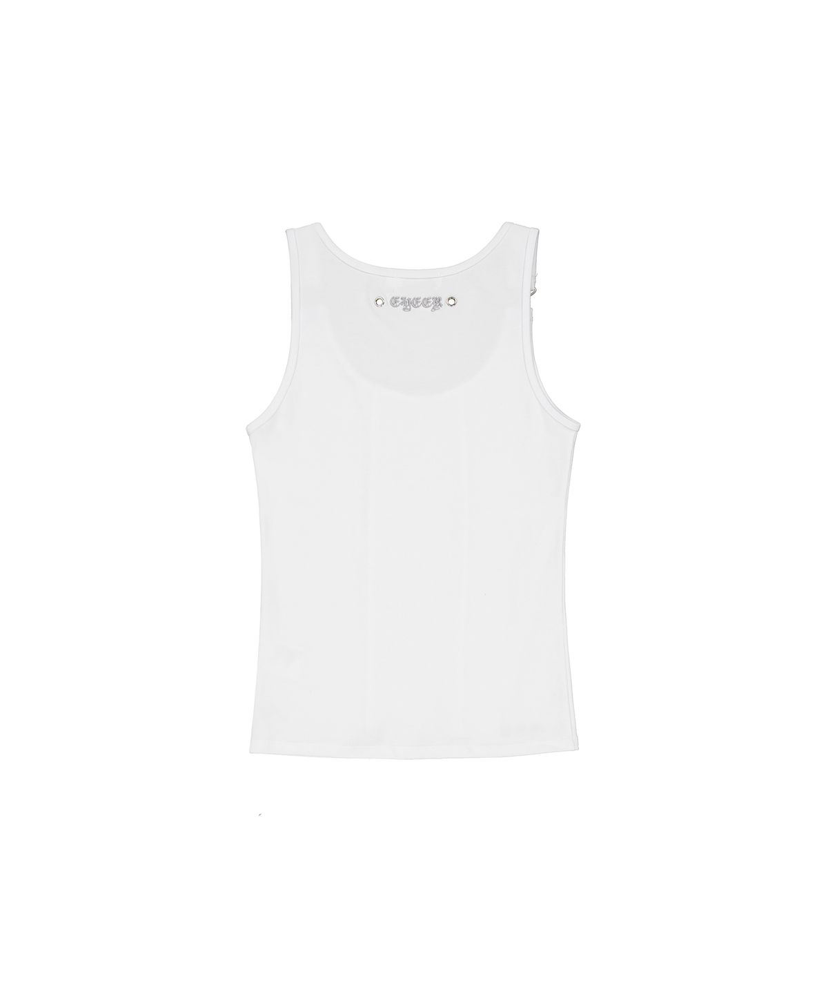 이와이이알(EYEER) Eyelet Shoulder Belt Sleeveless - White