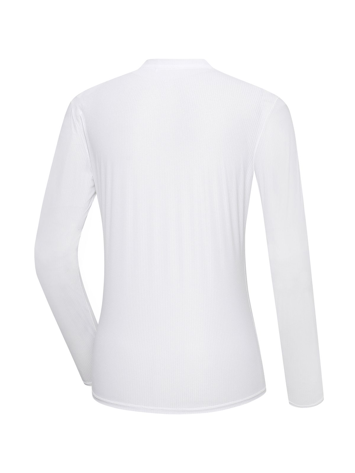 다이나핏(DYNAFIT) COOL SKIN (쿨스킨) 여성 긴팔티_White YWM26202W2