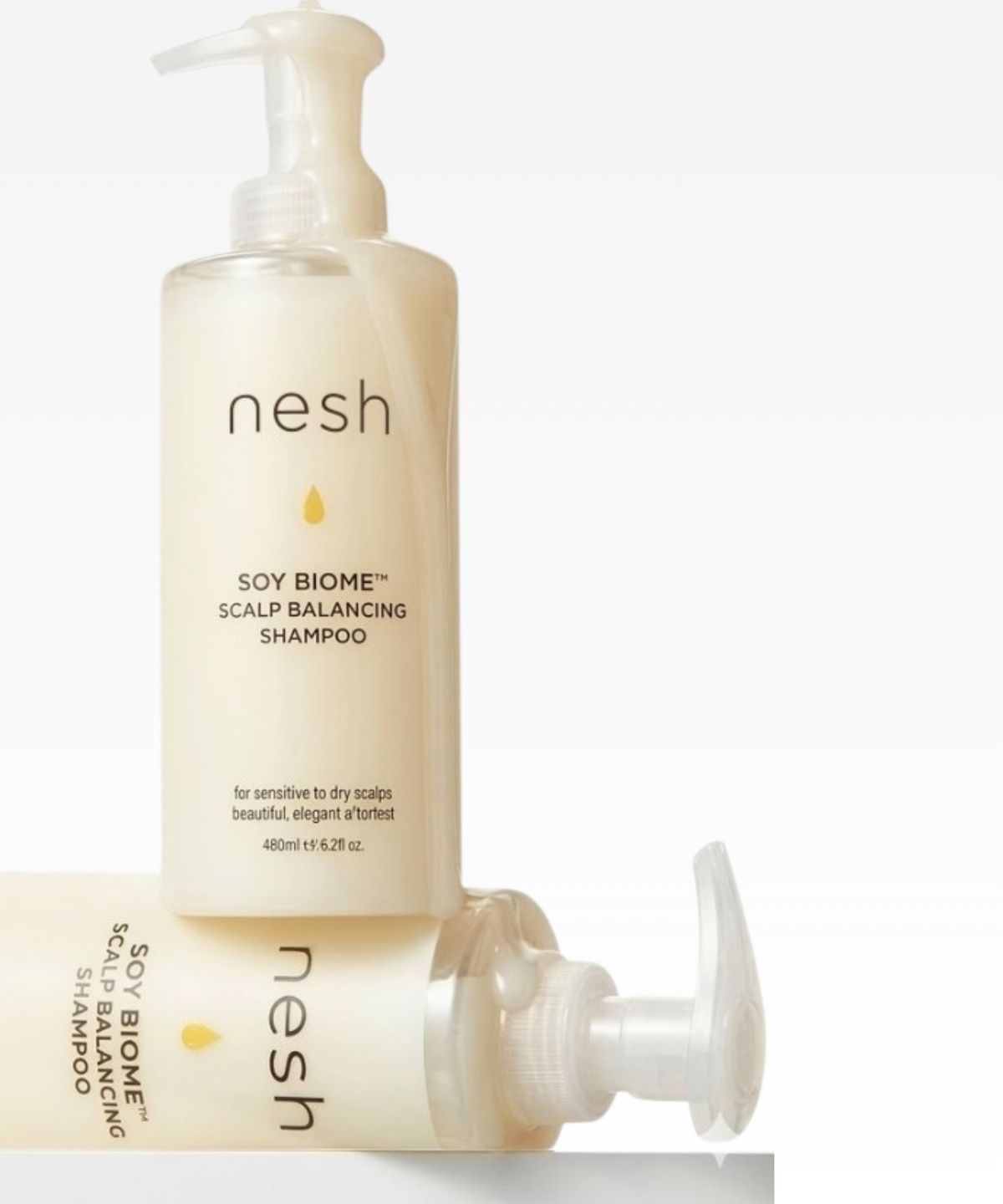 네쉬(NESH) [2종세트] 소이 바이옴 스칼프 밸런싱 샴푸 480ml x 2개
