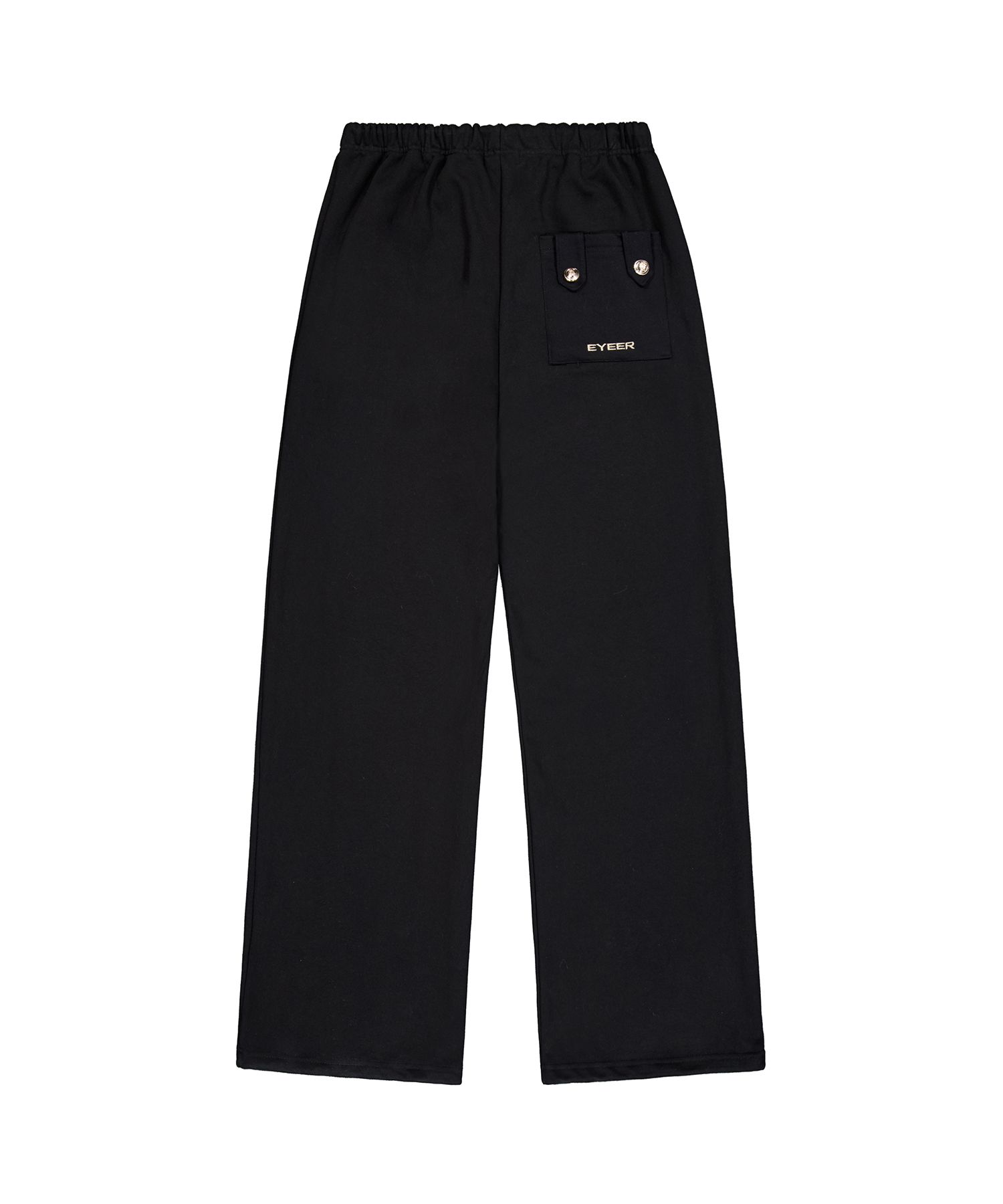 MUSINSA公式 | EYEER Napoleon Sweatpants - Black