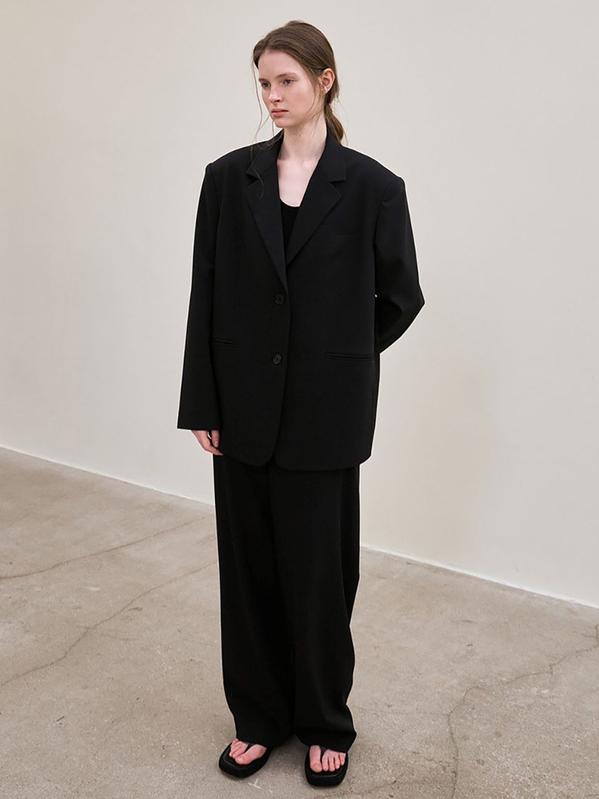 르(LE) lessence summer blazer (black)