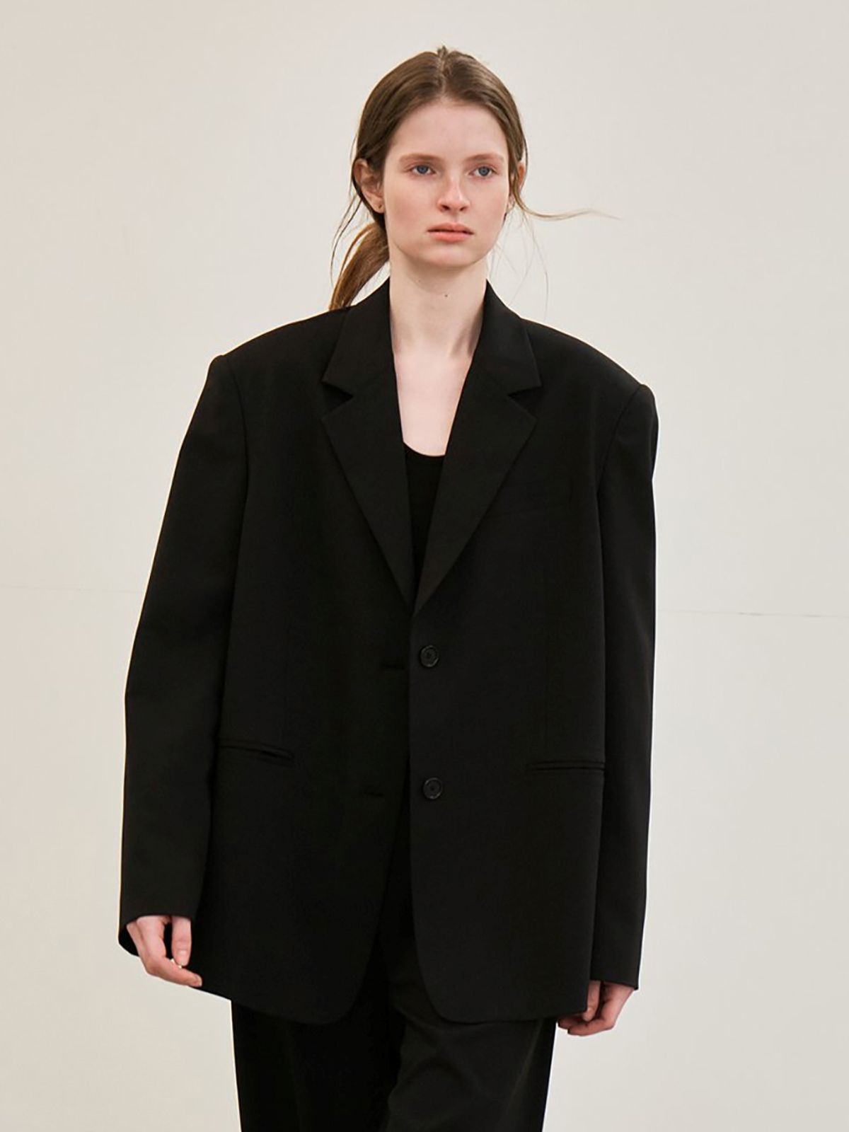 르(LE) lessence summer blazer (black)