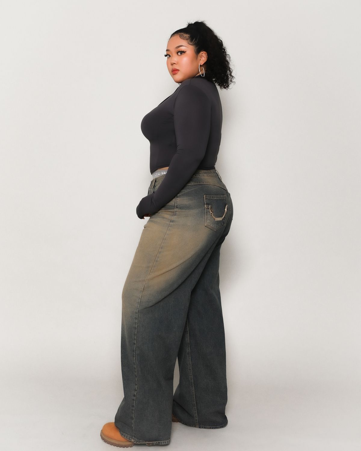 쿨시스(COOLSIS) CS GANG WIDE PANTS-010