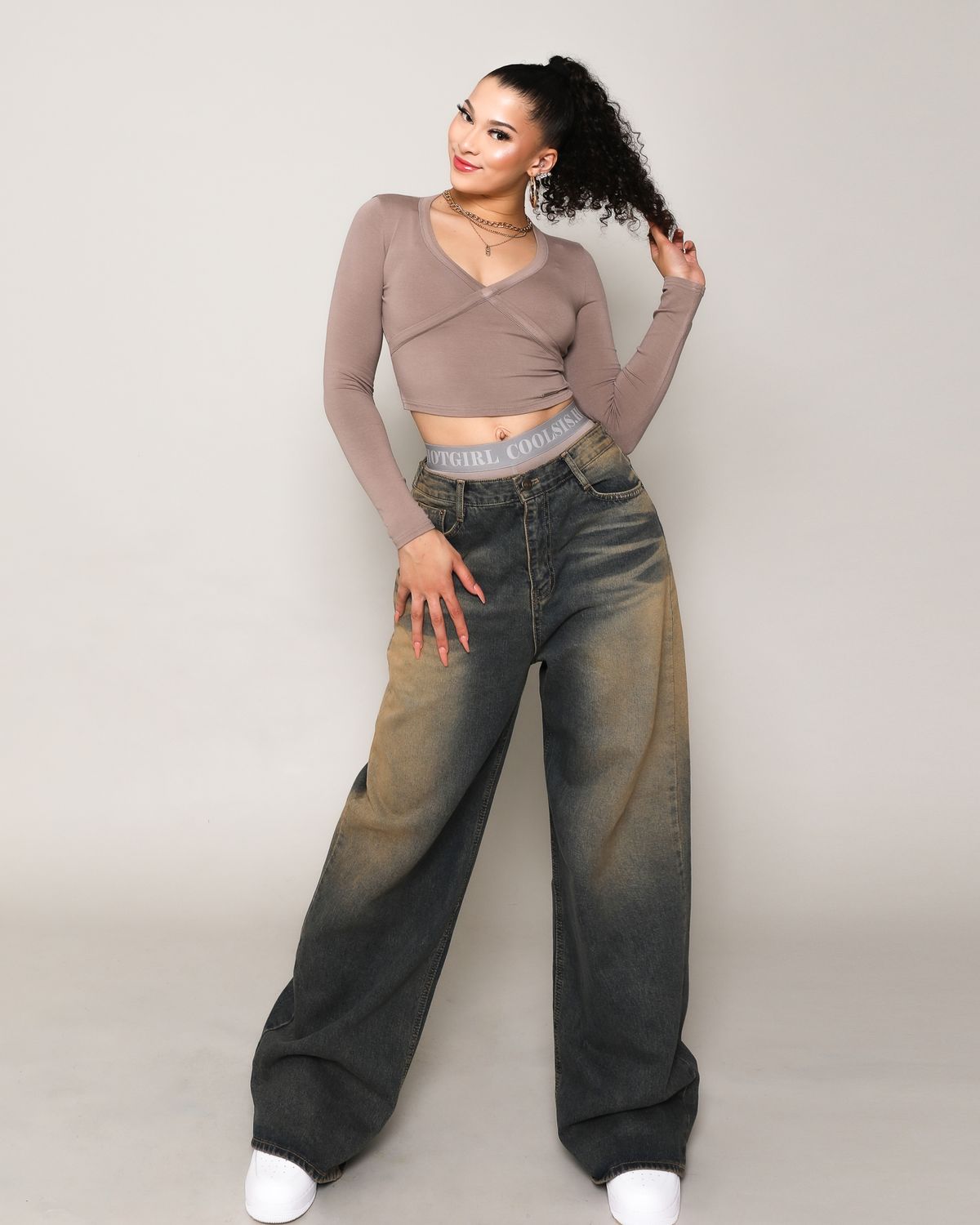 쿨시스(COOLSIS) CS GANG WIDE PANTS-010