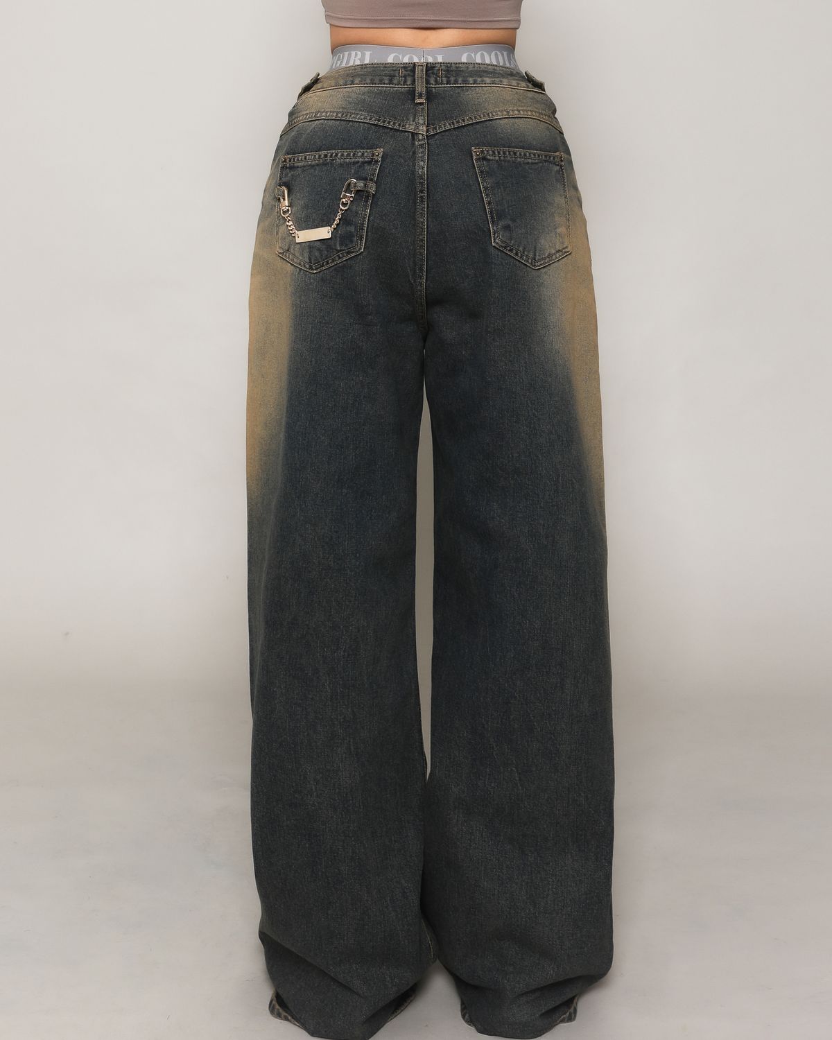 쿨시스(COOLSIS) CS GANG WIDE PANTS-010
