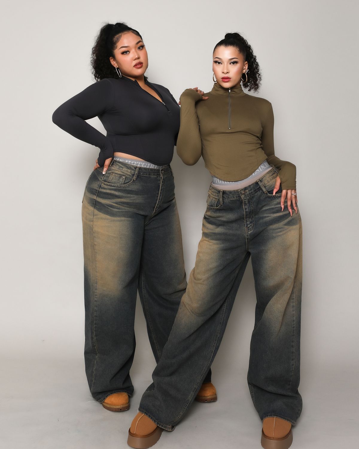 쿨시스(COOLSIS) CS GANG WIDE PANTS-010
