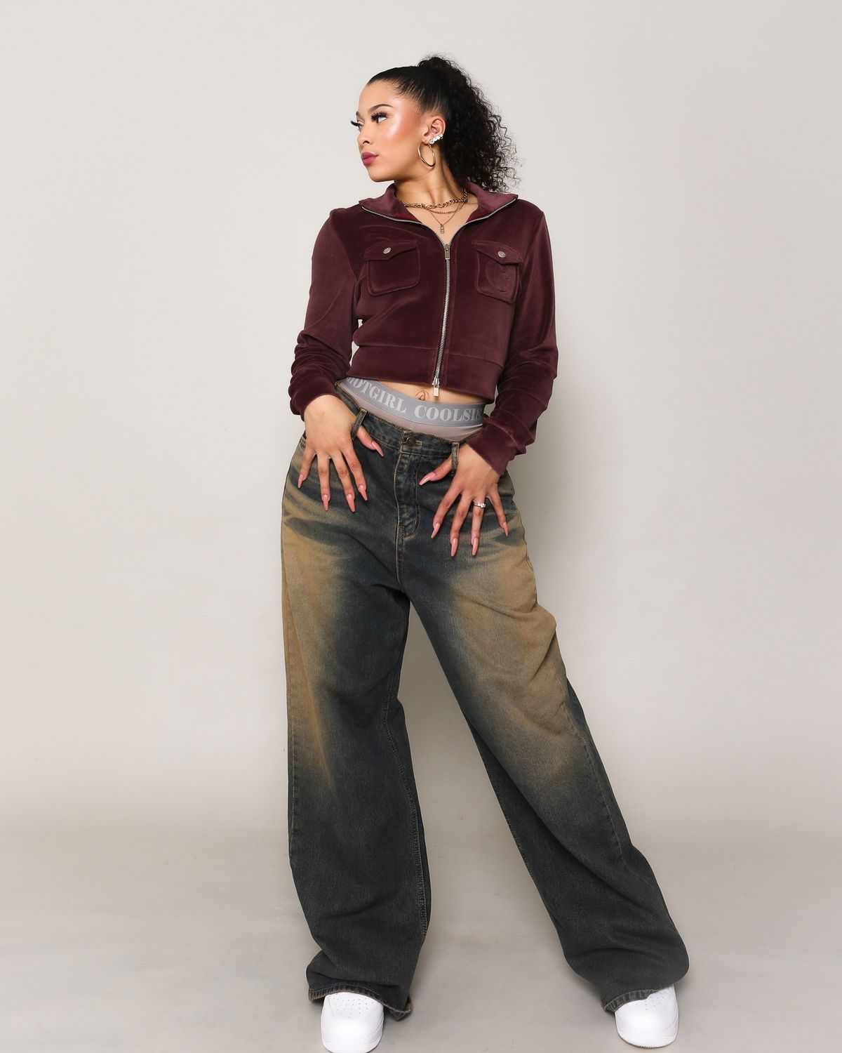 쿨시스(COOLSIS) CS GANG WIDE PANTS-010