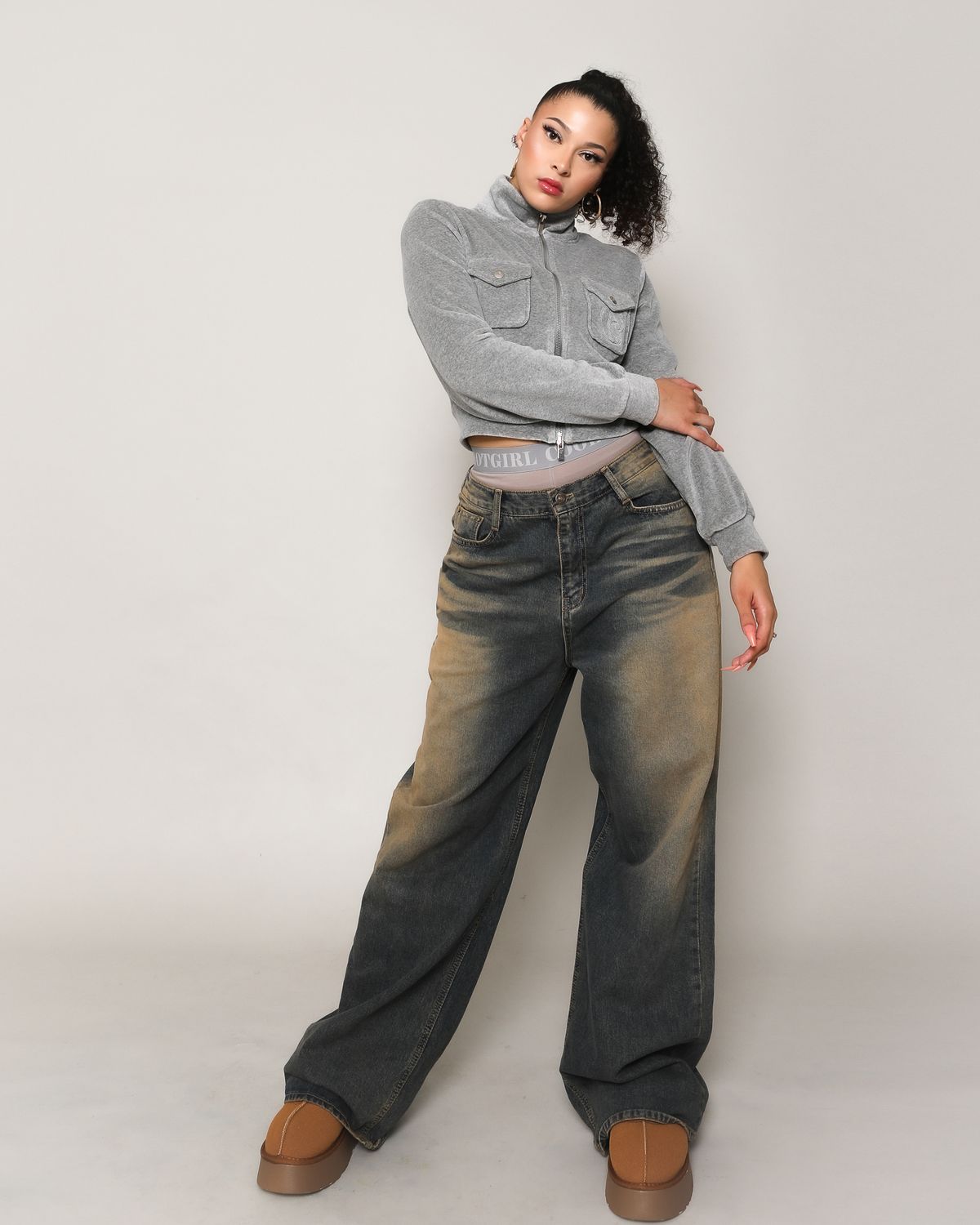 쿨시스(COOLSIS) CS GANG WIDE PANTS-010