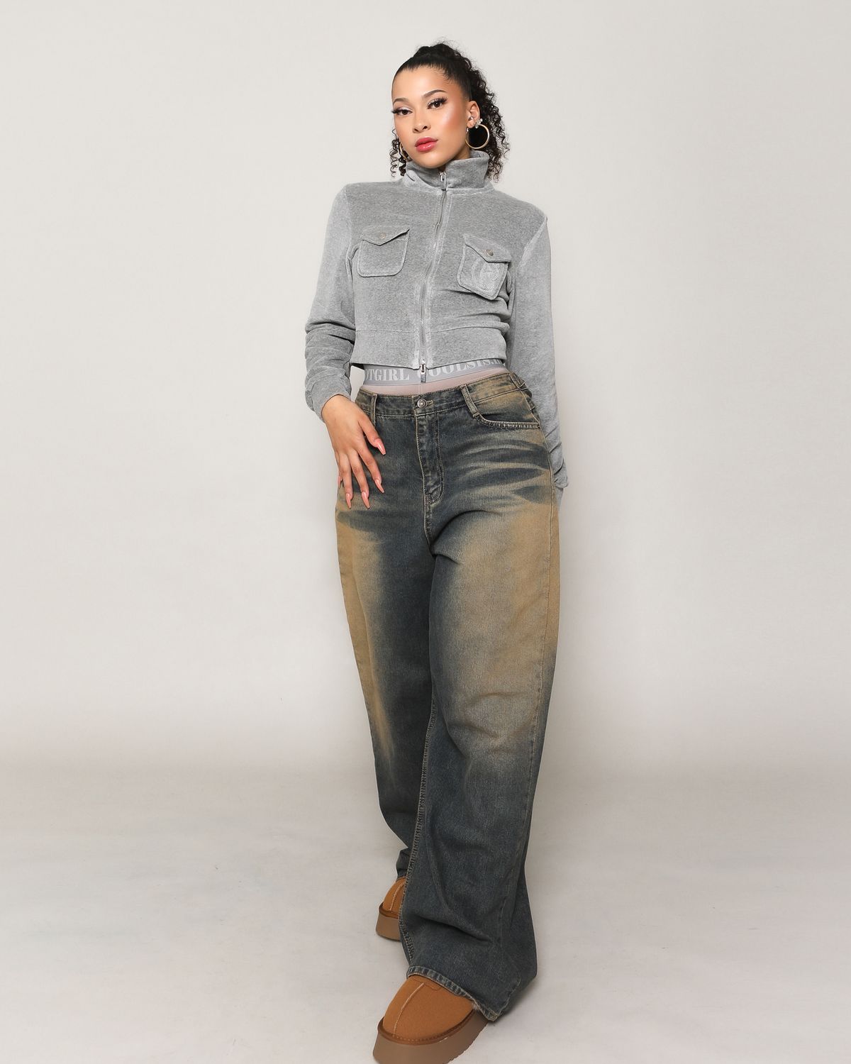 쿨시스(COOLSIS) CS GANG WIDE PANTS-010