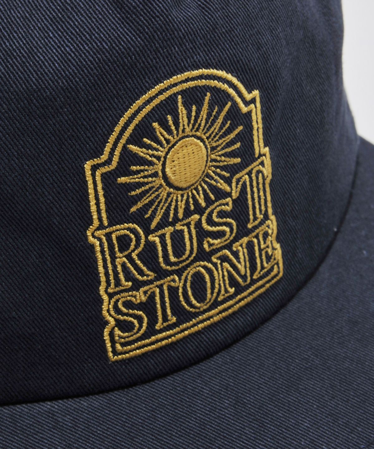 러스트앤스톤(RUSTANDSTONE) 썬 엠블럼 볼캡 네이비_Sun Emblem Ball Cap Navy