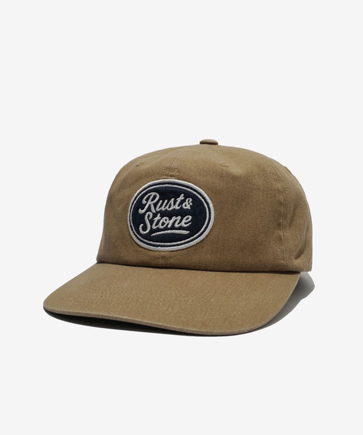 러스트앤스톤(RUSTANDSTONE) 엠블럼 클래식 볼캡 브라운_Emblem Classical Ball Cap Brown