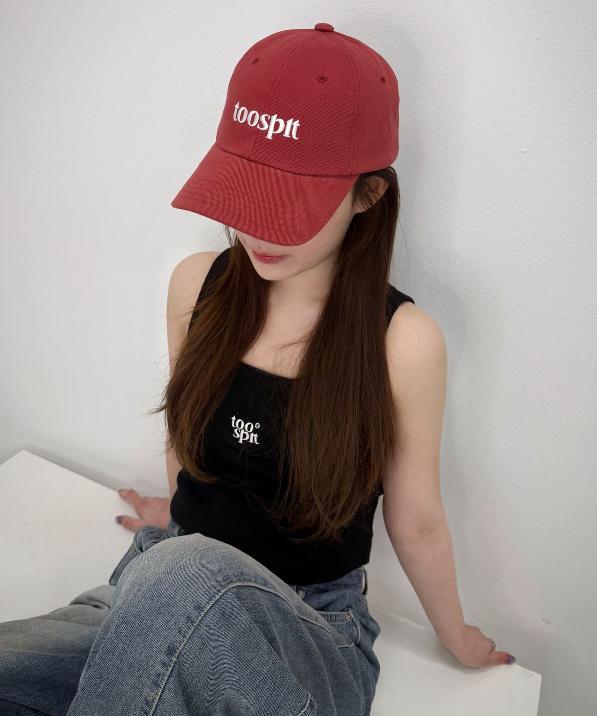 투에스핏(TOOSPIT) BASIC LOGO BALL CAP