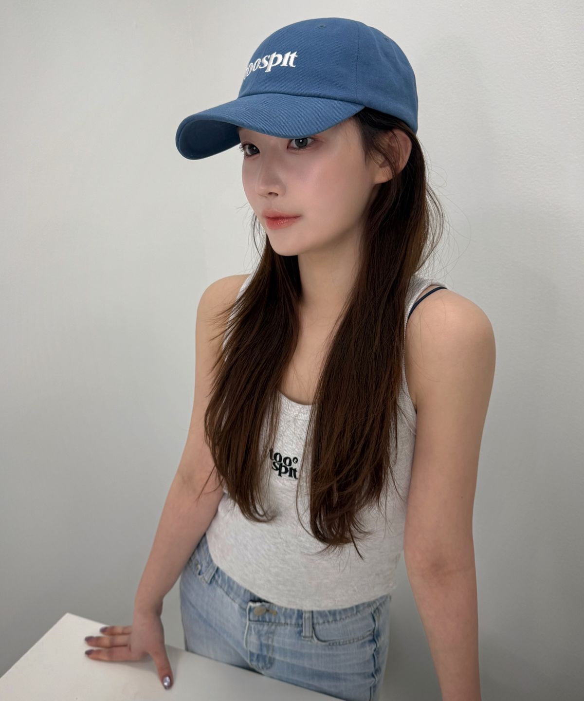 투에스핏(TOOSPIT) BASIC LOGO BALL CAP