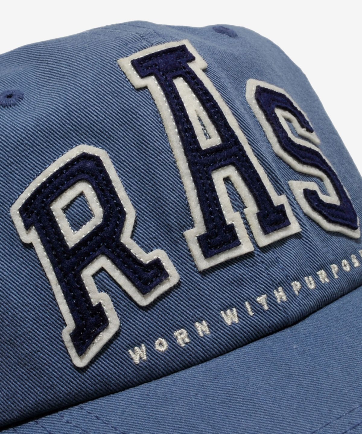 러스트앤스톤(RUSTANDSTONE) 펠트 볼캡 블루_Felt Paper Ball Cap Blue