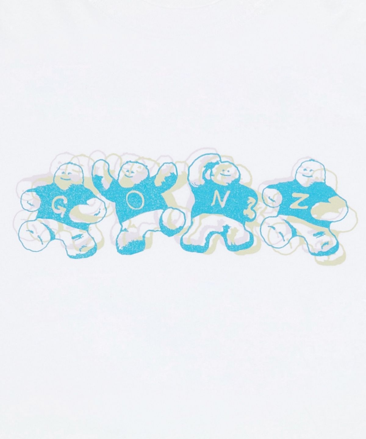 마크곤잘레스(MARK GONZALES) 슈무 홀로그램 반팔 티셔츠 - WHITE