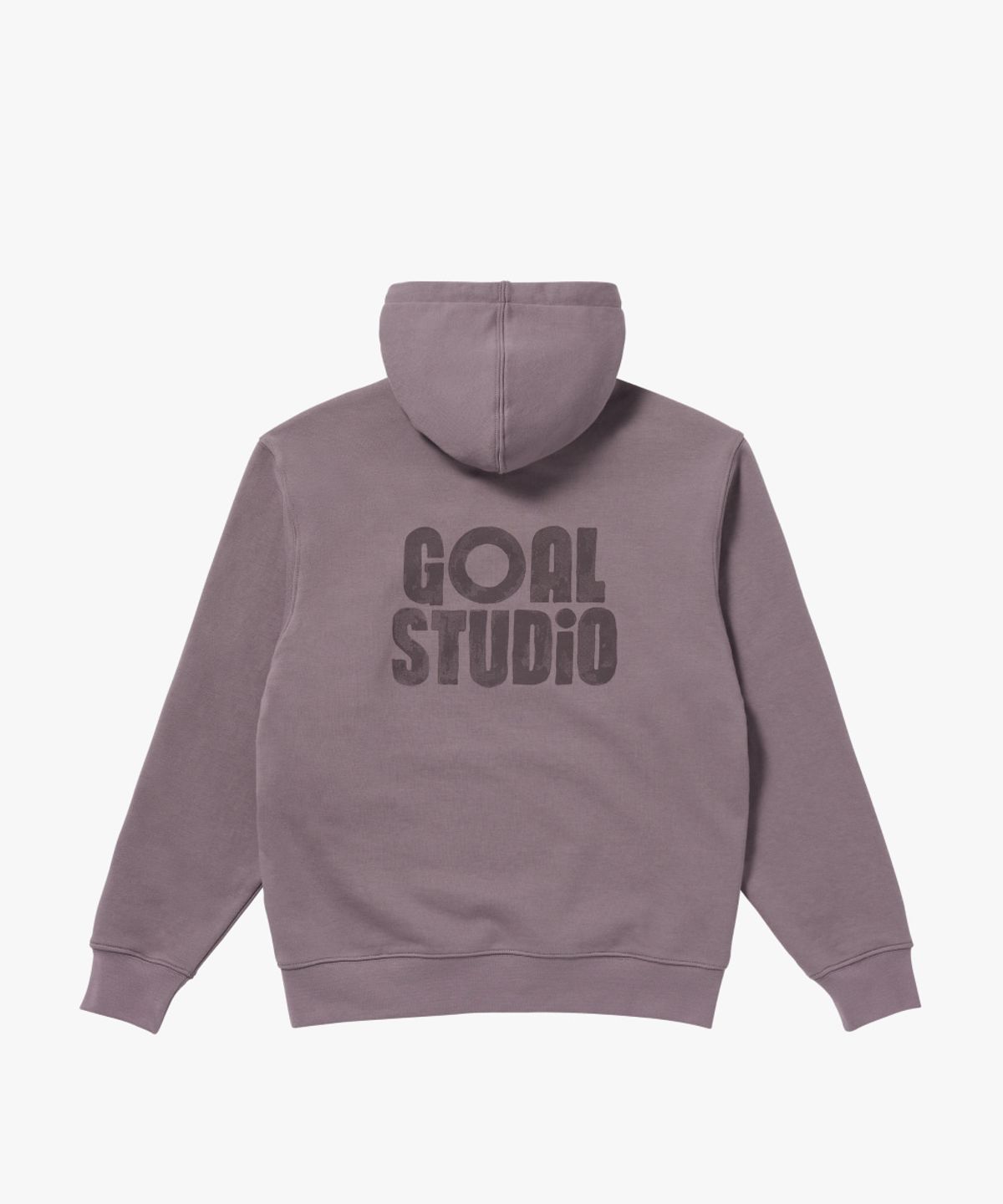 골스튜디오(GOALSTUDIO) PAINT LOGO HOODIE-BROWN