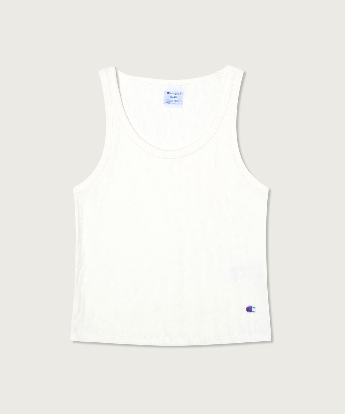 챔피온(CHAMPION) 여성 C로고 베이직 슬리브리스 White