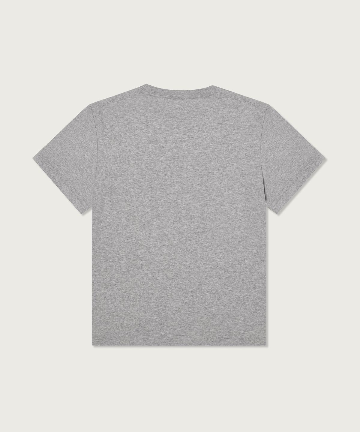 챔피온(CHAMPION) 여성 C로고 슬림핏 티셔츠 Grey