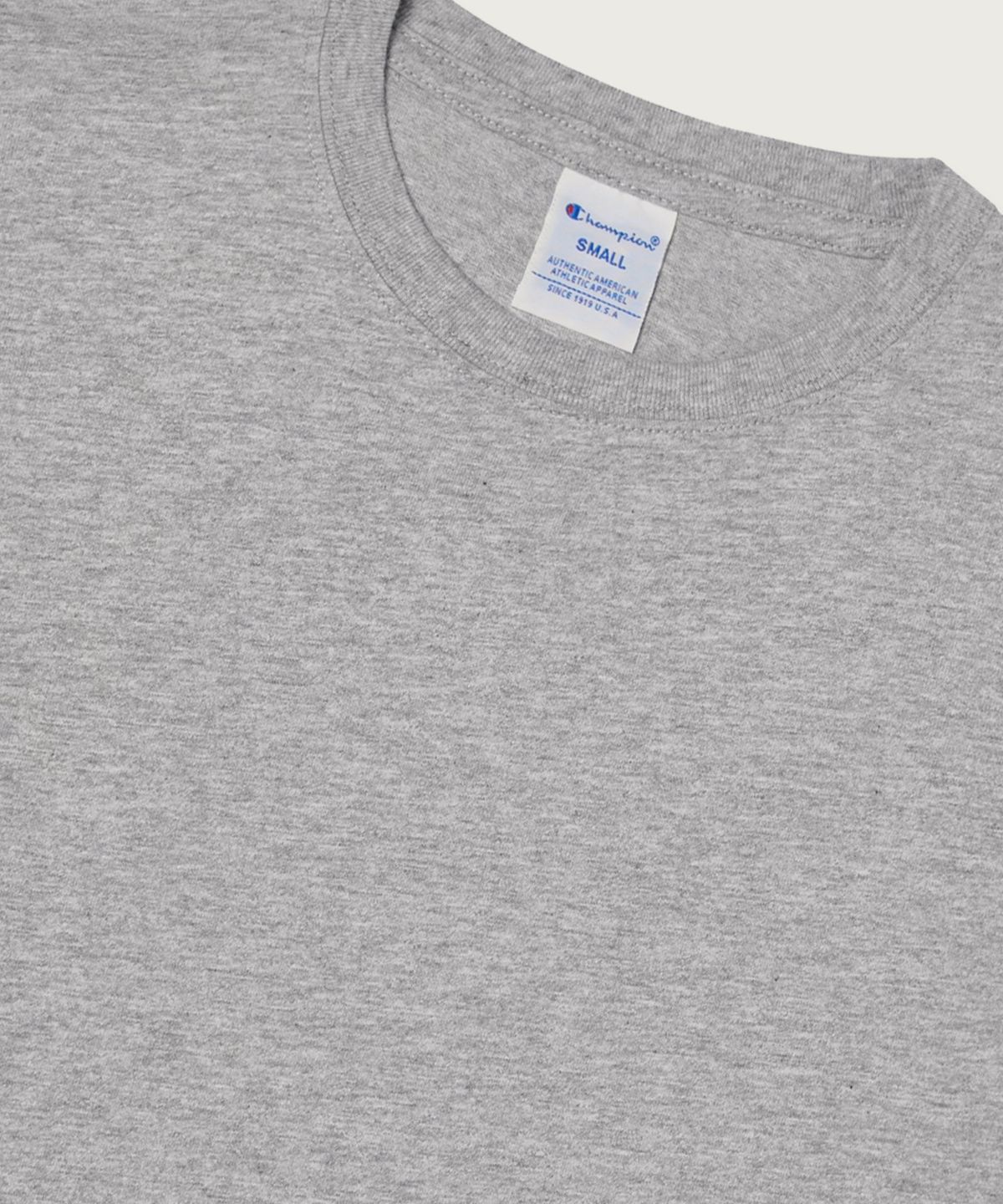 챔피온(CHAMPION) 여성 C로고 슬림핏 티셔츠 Grey