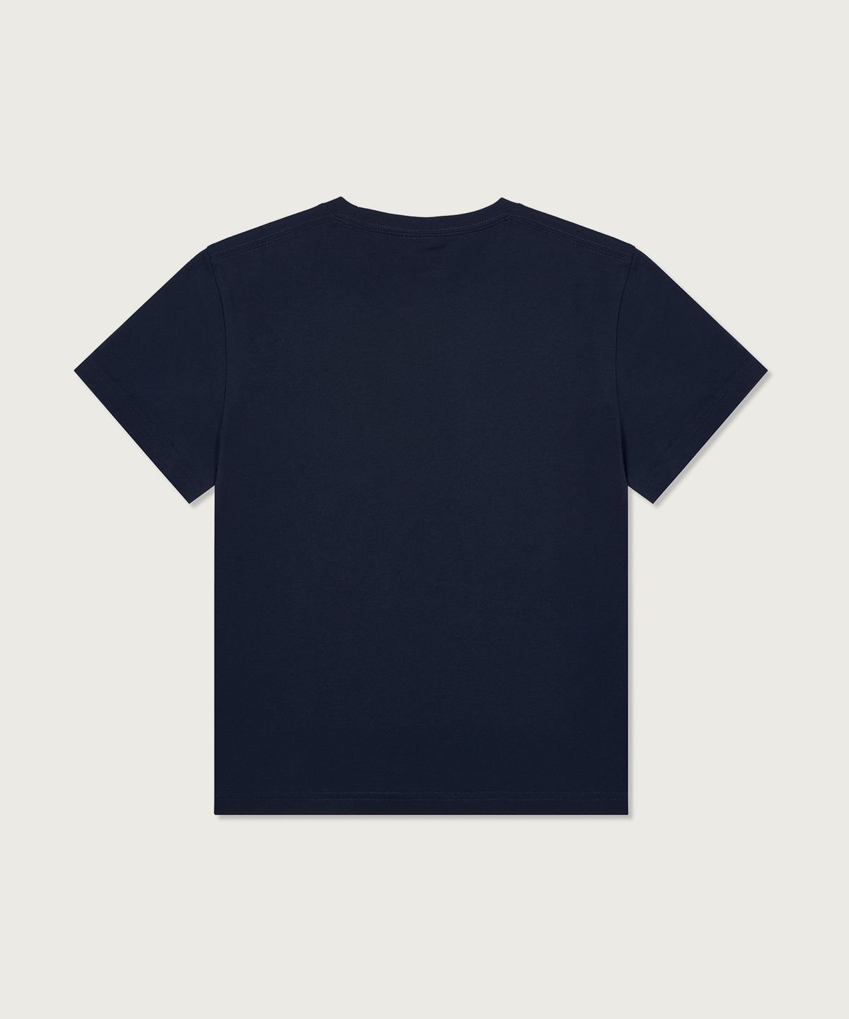 챔피온(CHAMPION) 여성 C로고 슬림핏 티셔츠 Navy