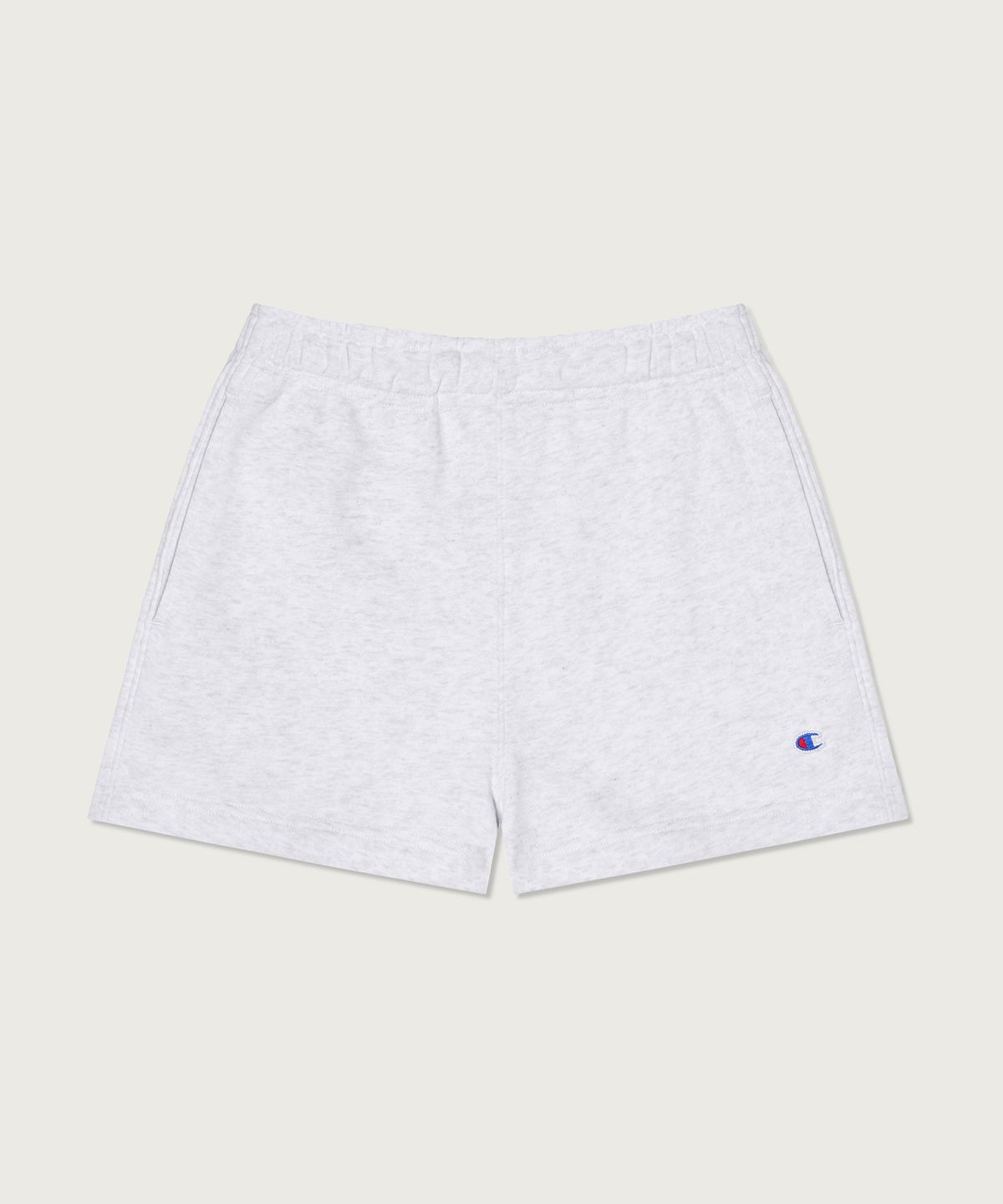 챔피온(CHAMPION) 여성 C로고 스웨트 쇼츠 Light Grey