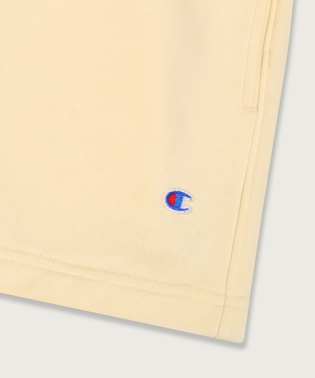 챔피온(CHAMPION) 여성 C로고 스웨트 쇼츠 Cream