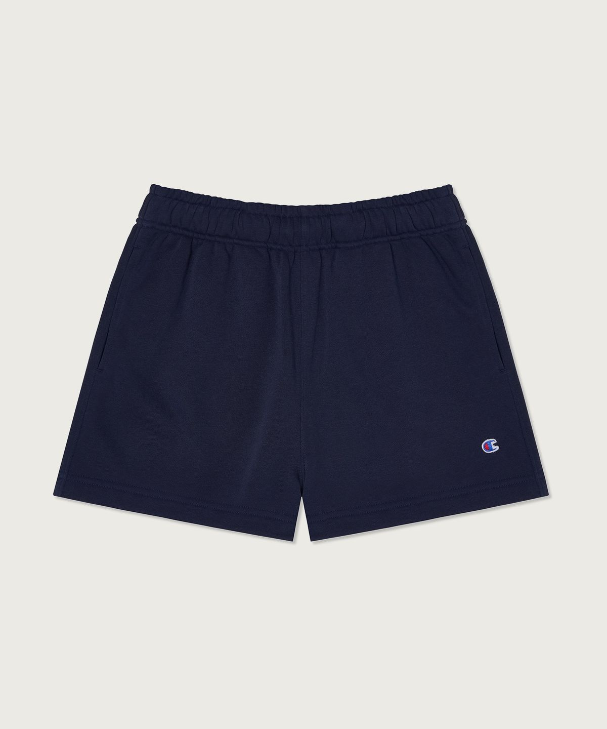 챔피온(CHAMPION) 여성 C로고 스웨트 쇼츠 Navy