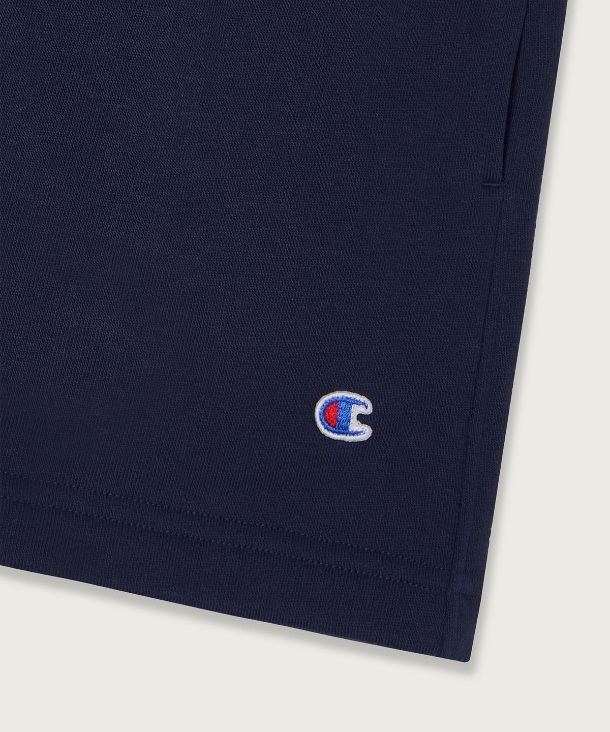 챔피온(CHAMPION) 여성 C로고 스웨트 쇼츠 Navy