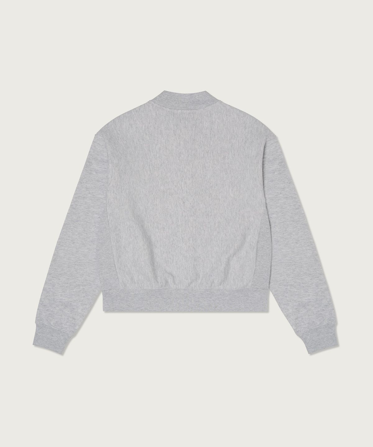 챔피온(CHAMPION) 여성 리버스위브 스웨트 스타디움 자켓 Light Grey