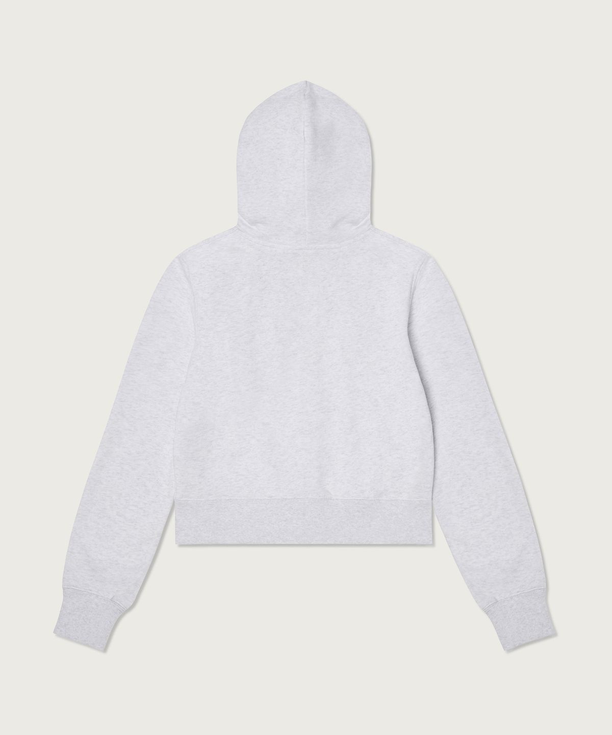챔피온(CHAMPION) 여성 NYC 크롭 후드 집업 Light Grey