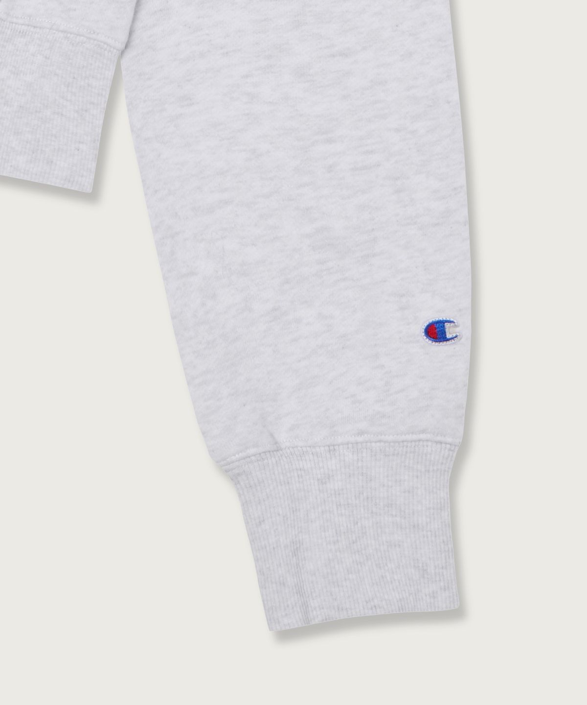 챔피온(CHAMPION) 여성 NYC 크롭 후드 집업 Light Grey