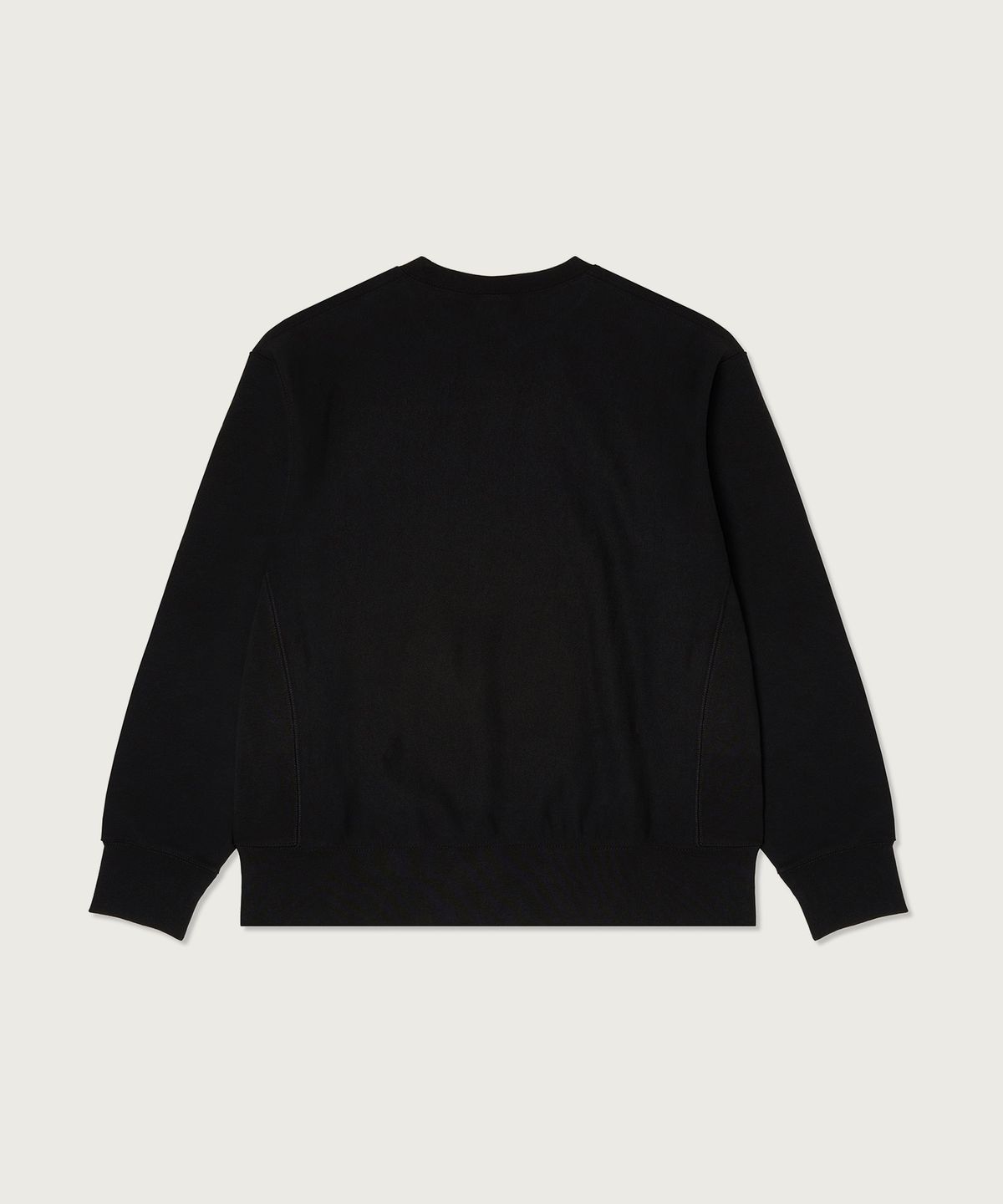 챔피온(CHAMPION) 리버스위브 루즈핏 스웨트셔츠 Black