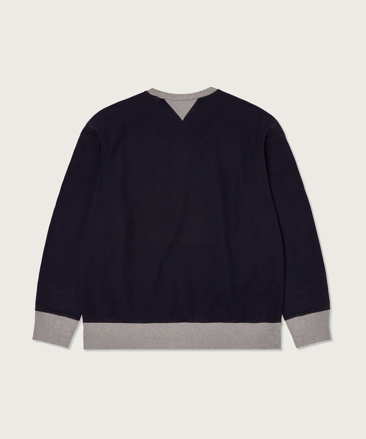 챔피온(CHAMPION) 루즈핏 50s 애슬레틱 팀 스웨트셔츠 Navy