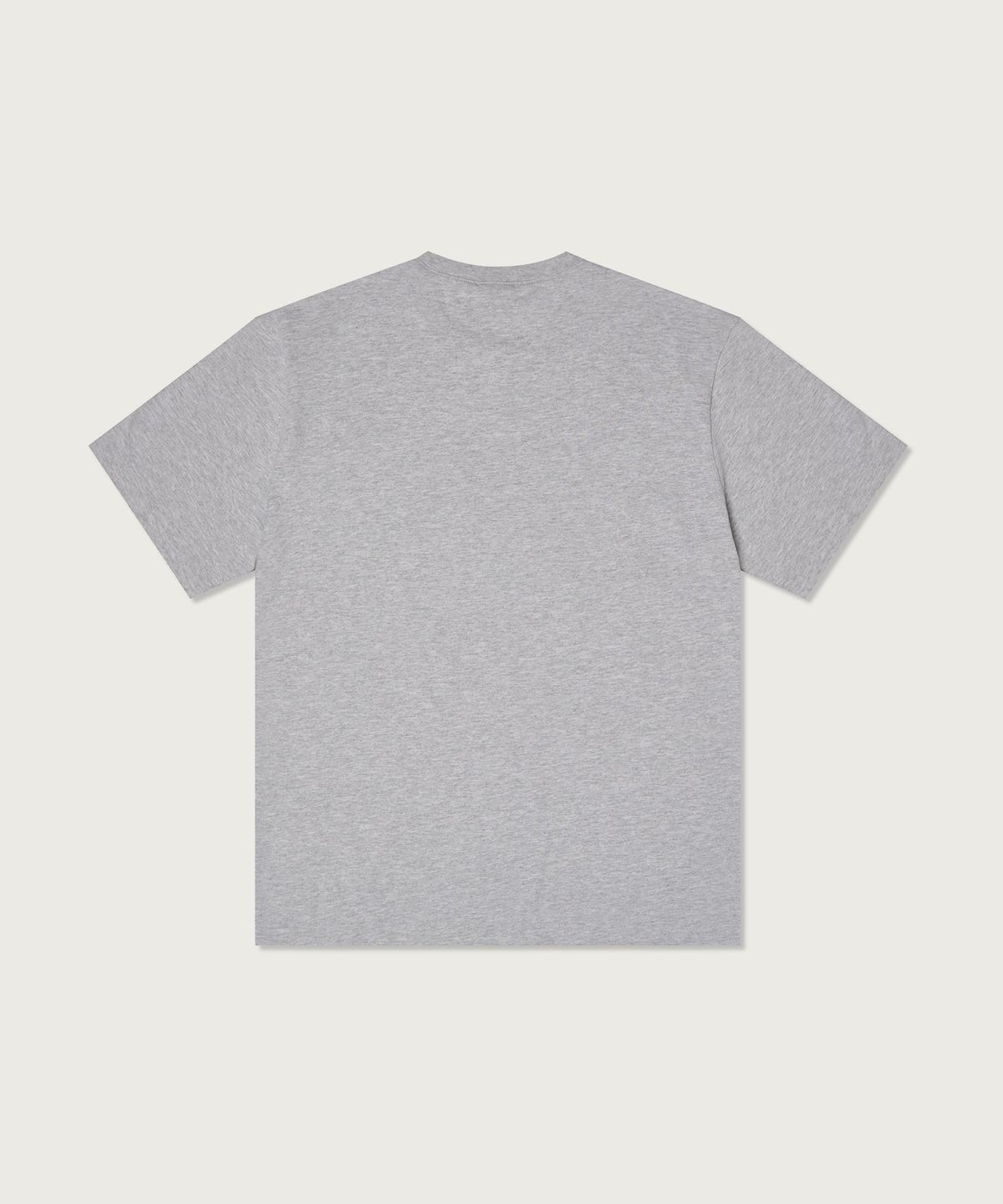 챔피온(CHAMPION) 루즈핏 컬리지 티셔츠 Light Grey