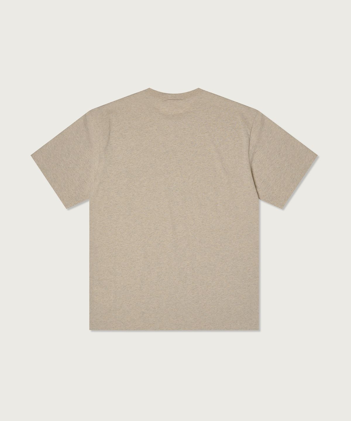 챔피온(CHAMPION) 루즈핏 컬리지 티셔츠 Oatmeal