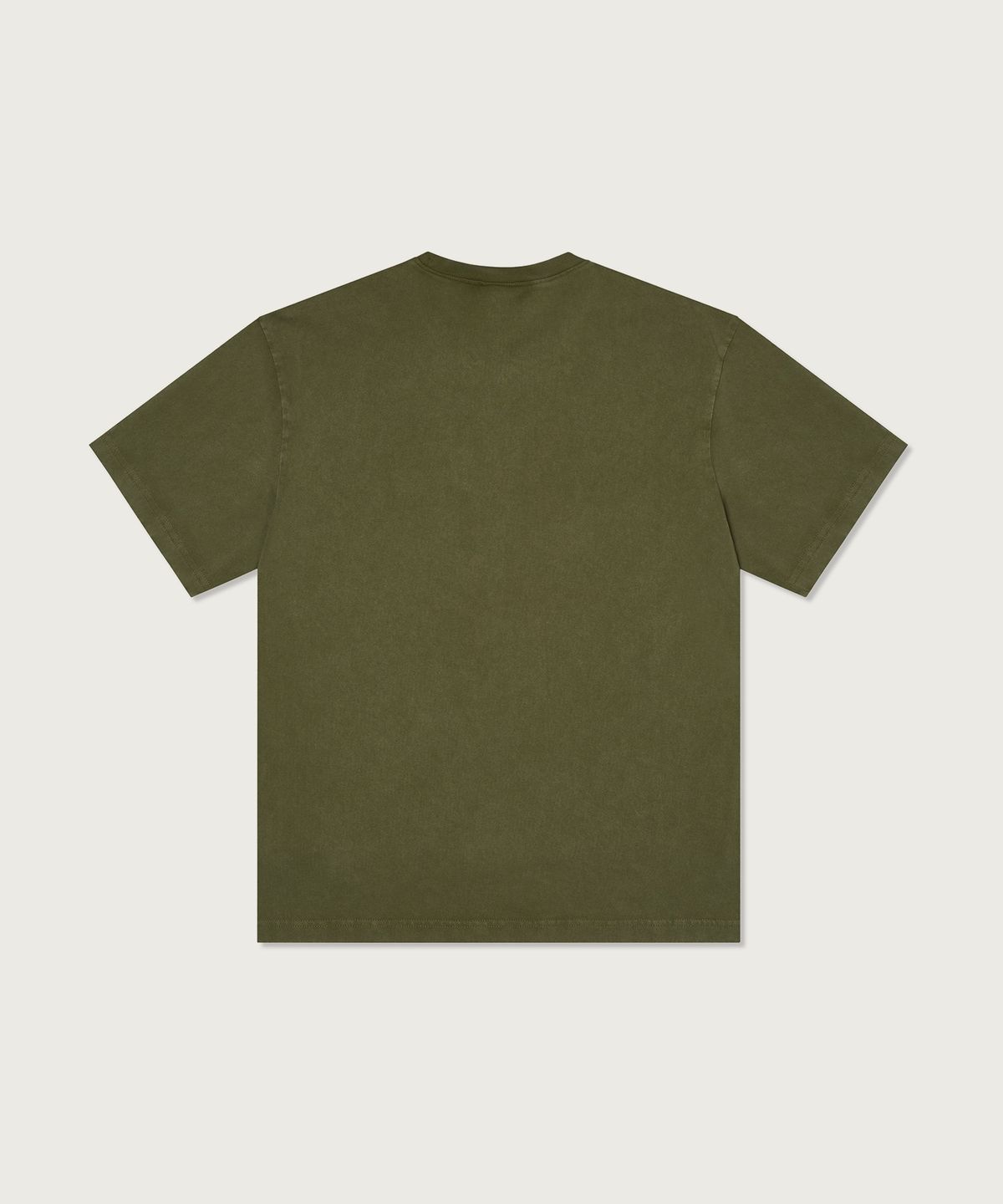 챔피온(CHAMPION) 루즈핏 컬리지 티셔츠 Olive